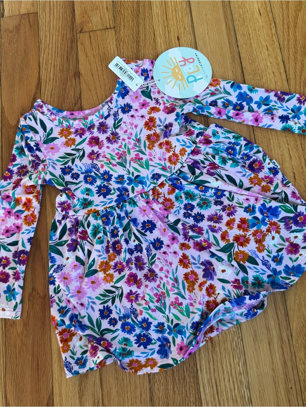 NWT Little Sleepies Sweat Pea Dress
